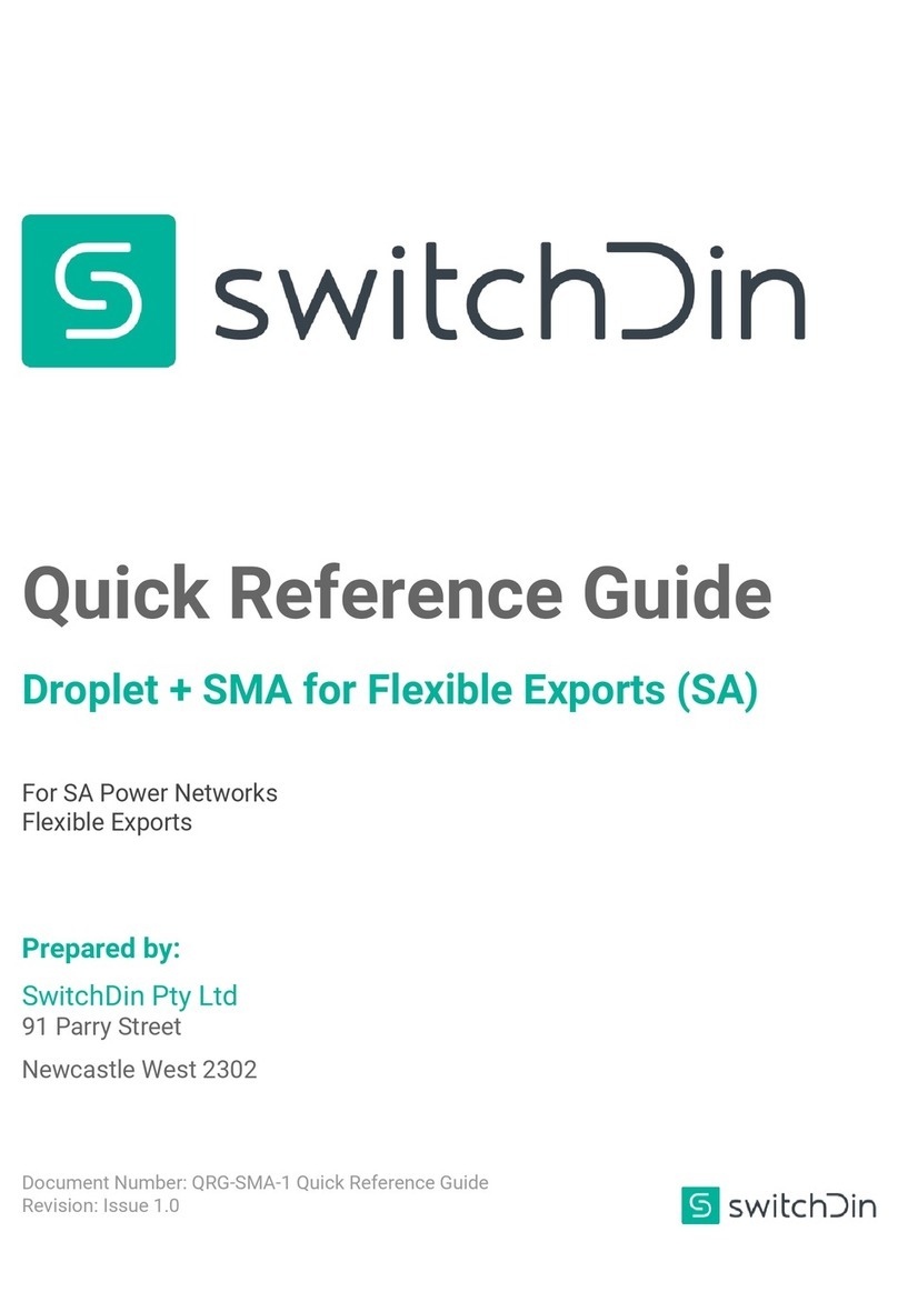 SwitchDin SA User manual