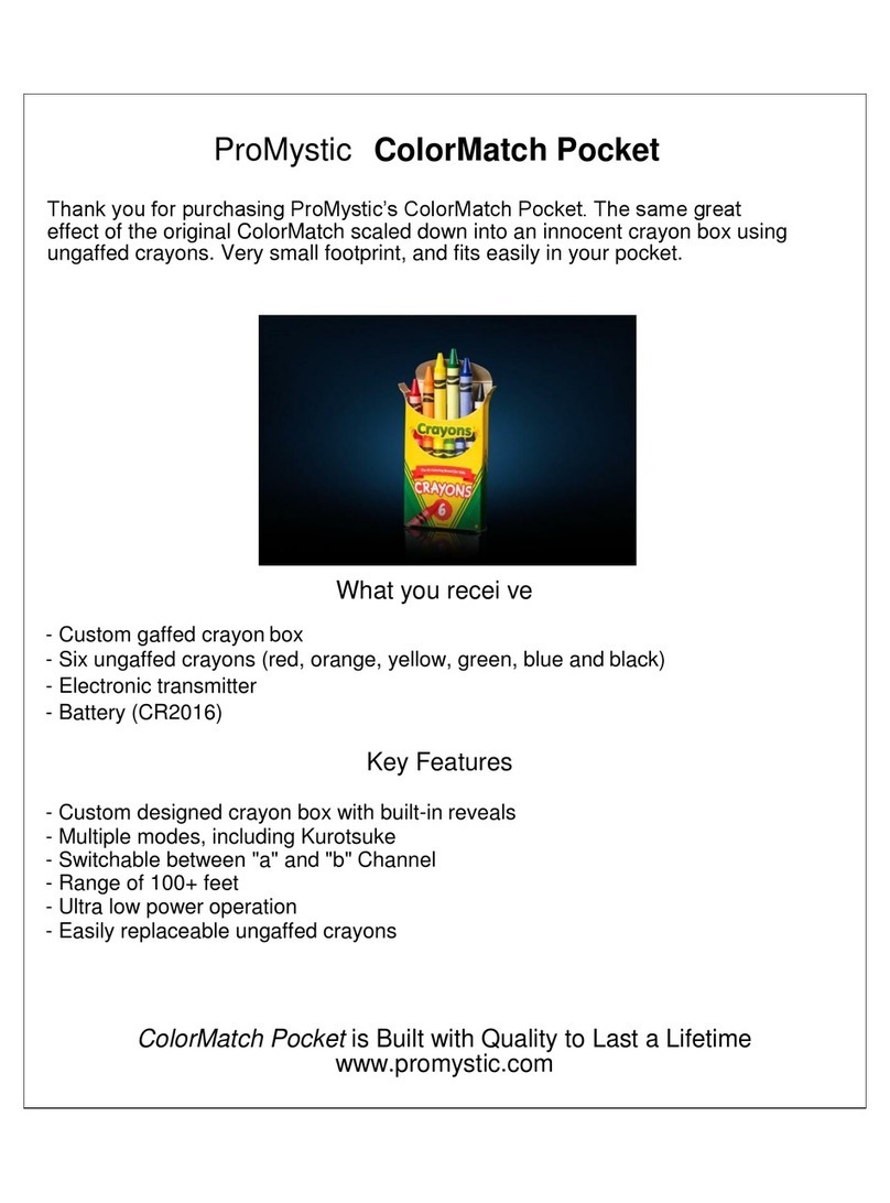 ProMystic CMP user manual