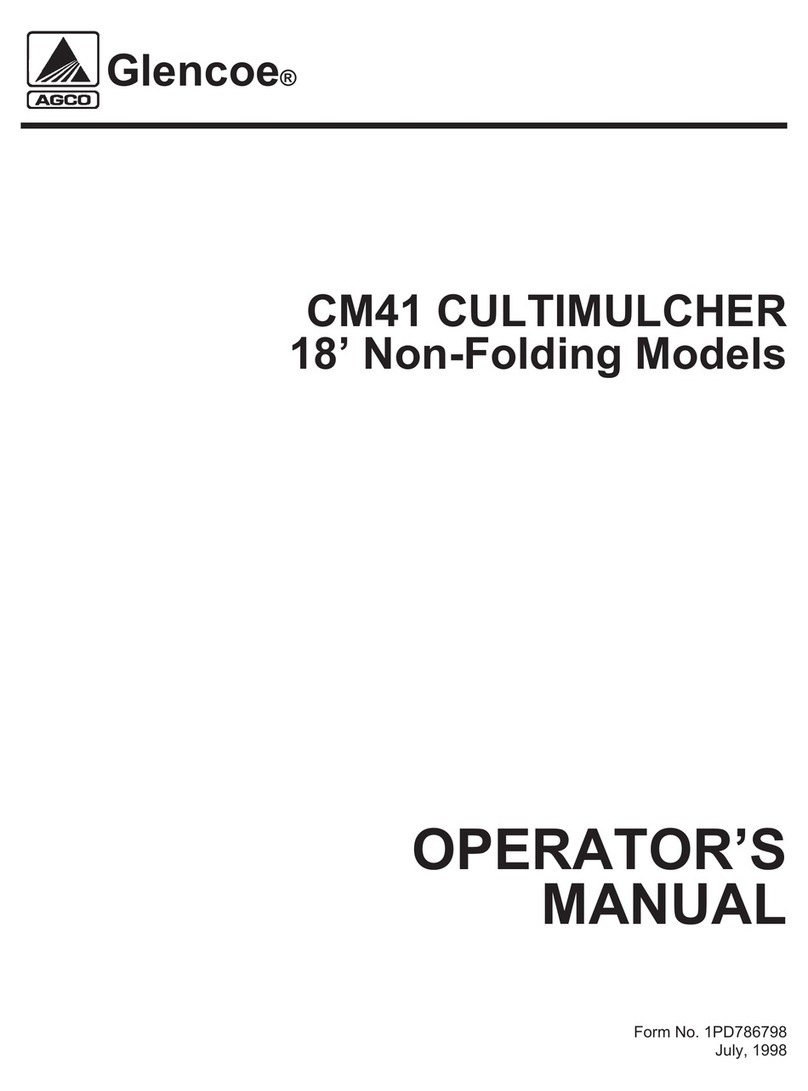 AGCO Glencoe CM41 User manual AGCO Glencoe CM41 User manual