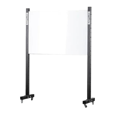 KingsBox Magnetic Gym Blackboard User manual