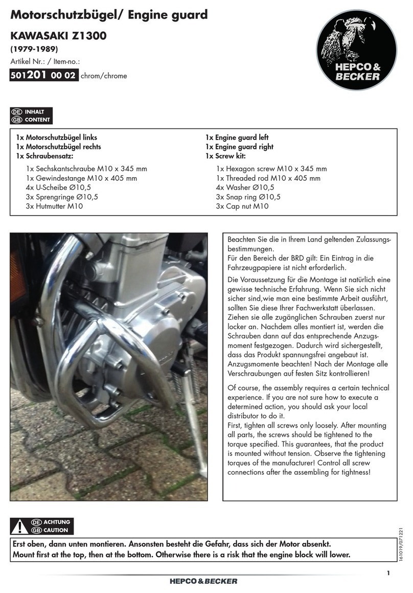 hepco & becker 501201 00 02 User manual