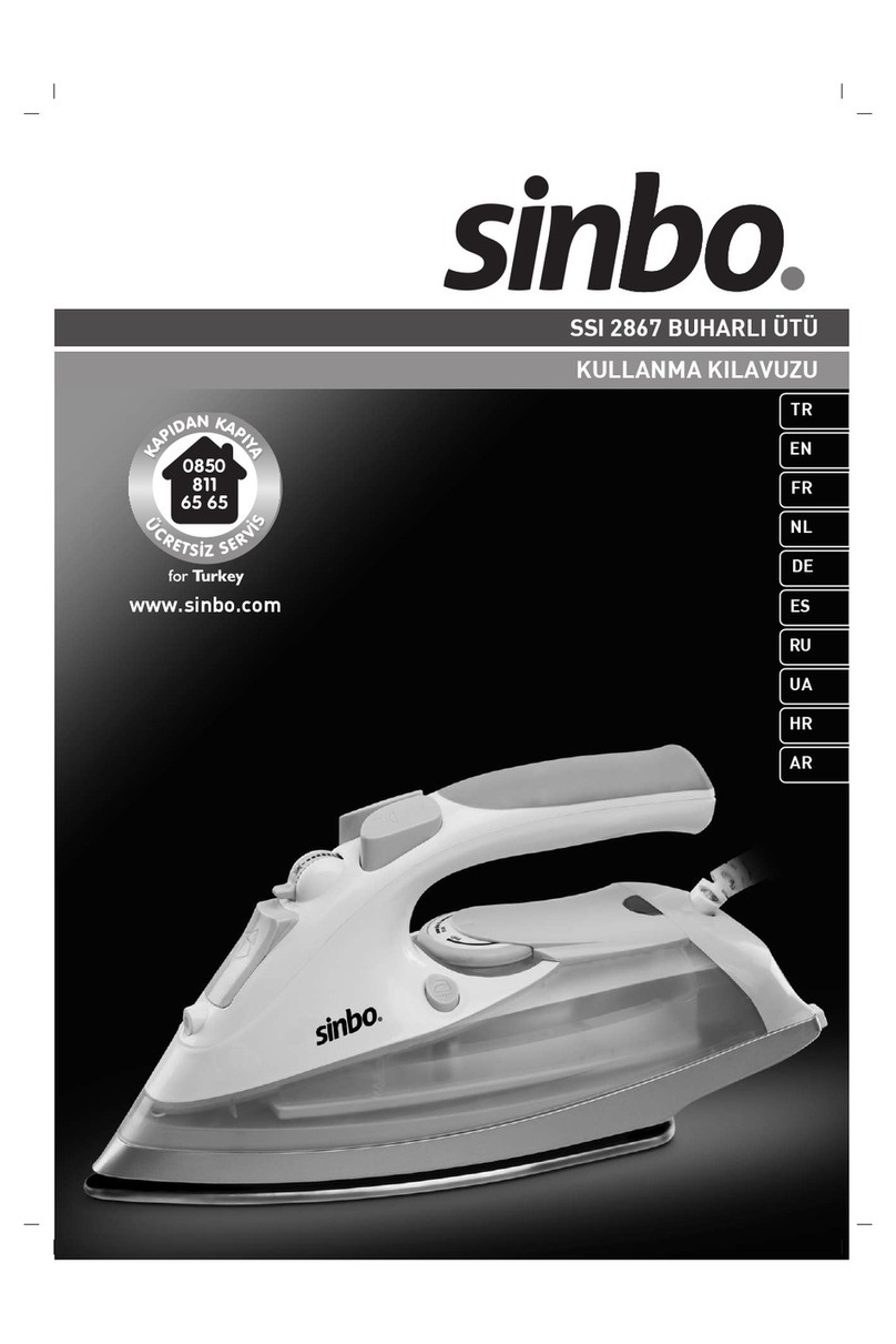 Sinbo SSI 2867 instruction manual