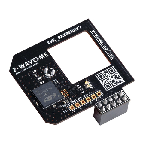 Z-Wave.Me RAZBERRY 7 quick start guide