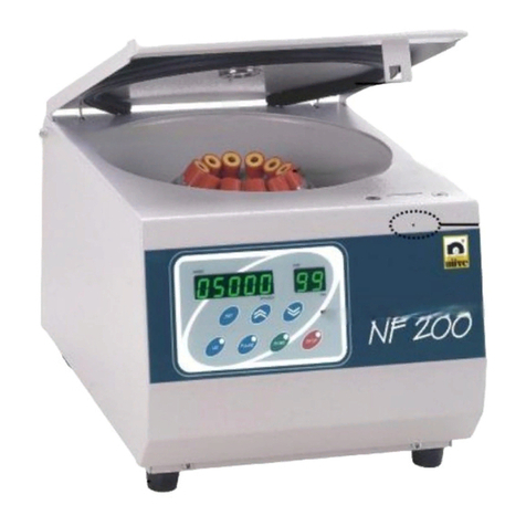 NUVE NF 200 User manual