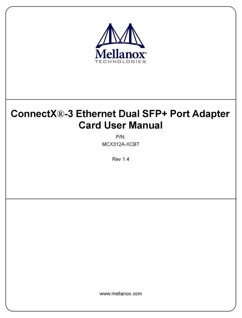 Mellanox Technologies ConnectX-3 Pro user manual