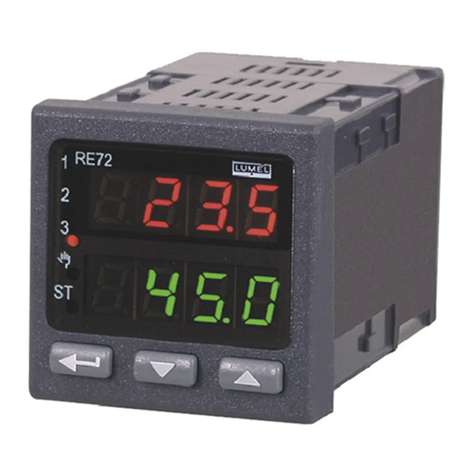 Lumel re72 series User manual