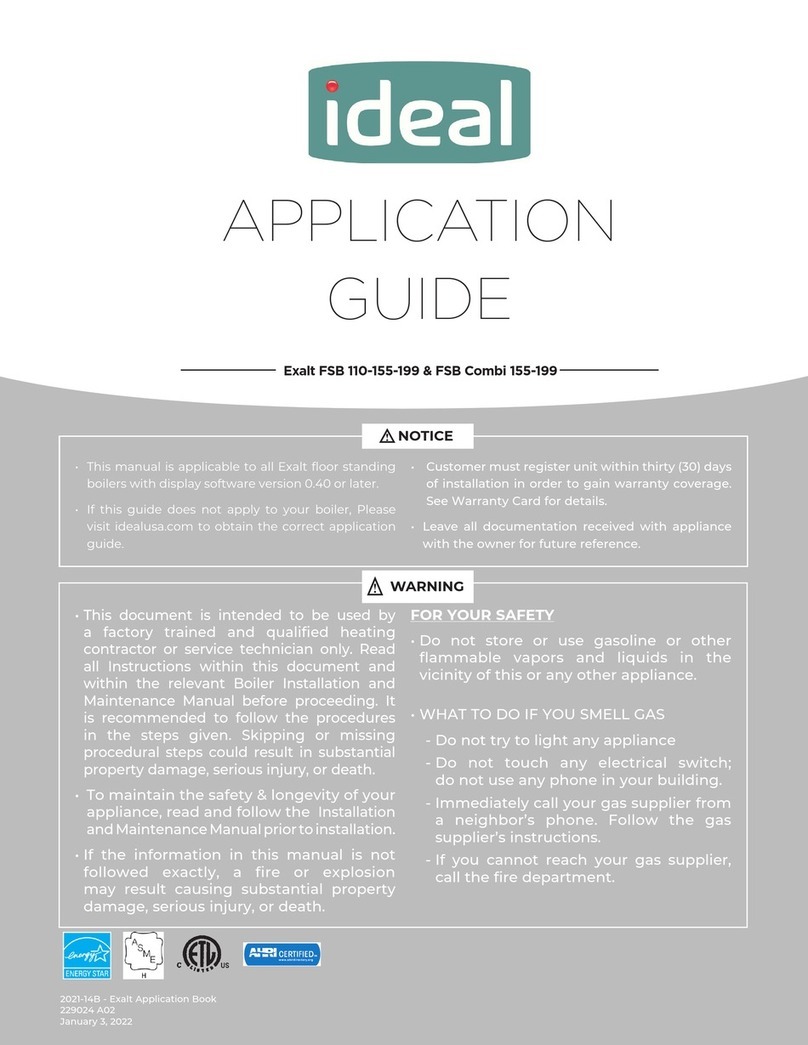 IDEAL Exalt FSB 110 User guide