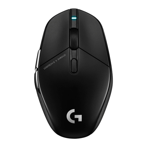 Logitech G303 SHROUD EDITION Setup guide