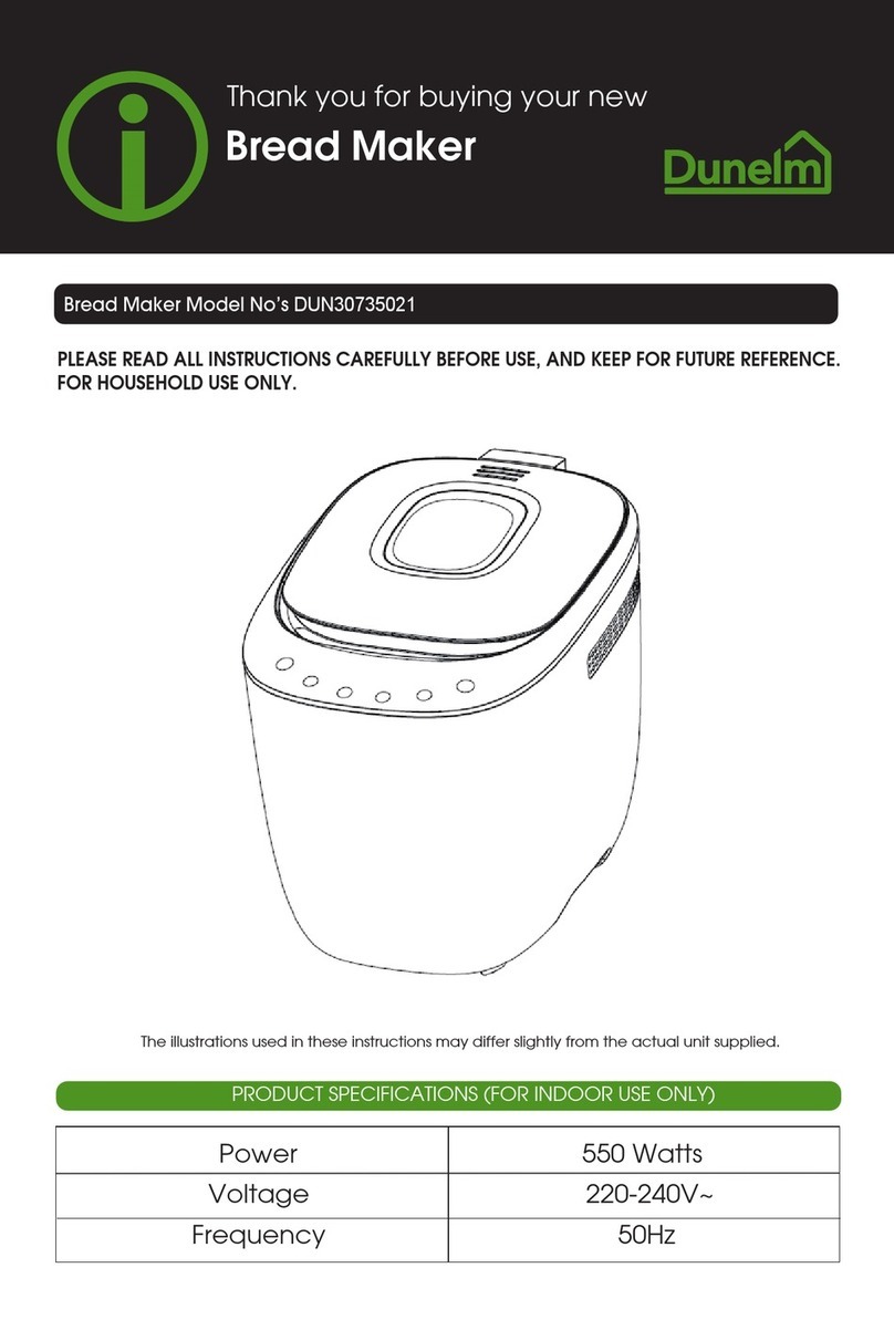 Dunelm DUN30735021 manual