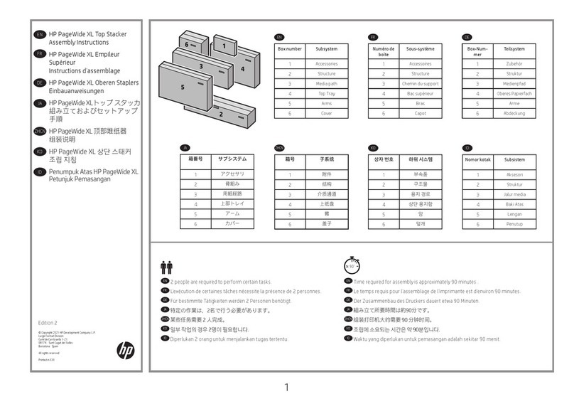 HP PageWide XL User manual