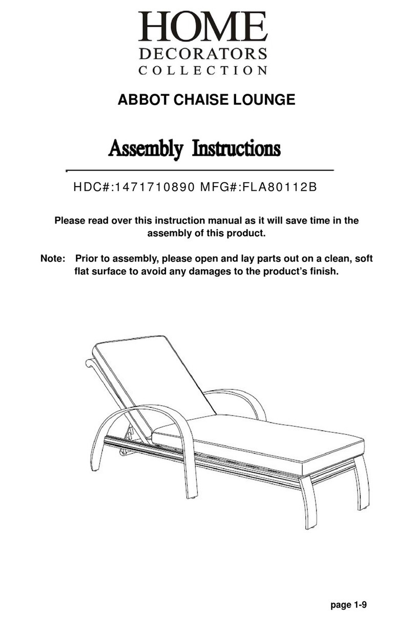 Home Decorators Collection ABBOT 1471710890 Assembly instructions