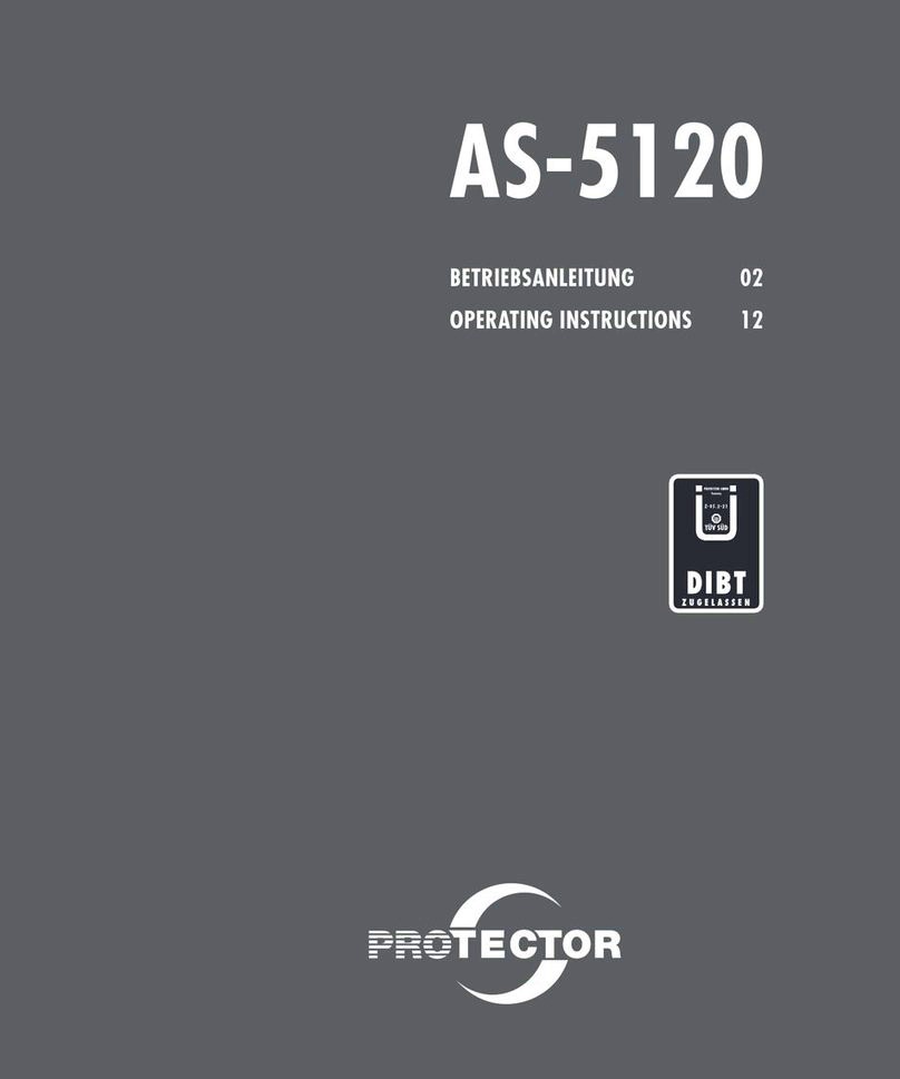 Protector AS-5120 operating instructions