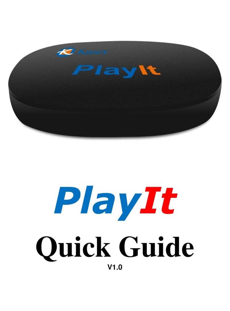 Kaser PlayIt quick guide