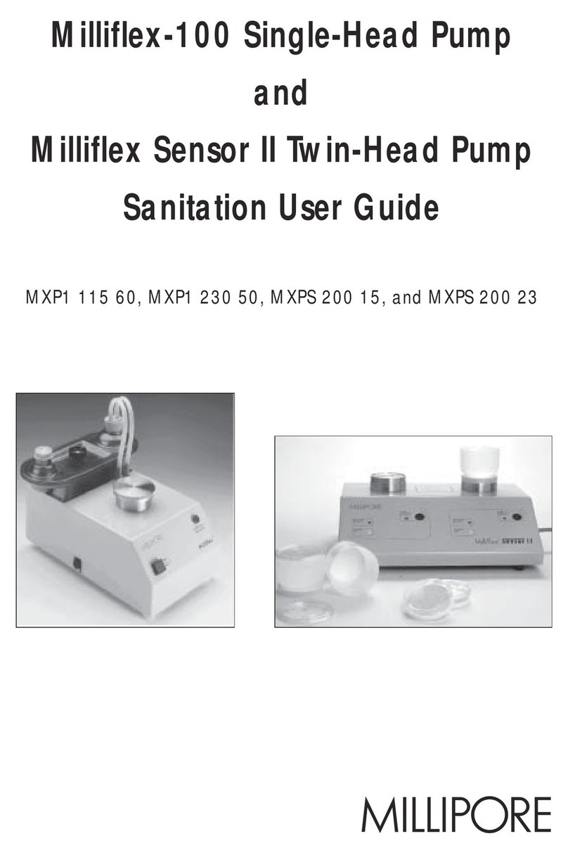 Millipore MXP1 115 60 user guide