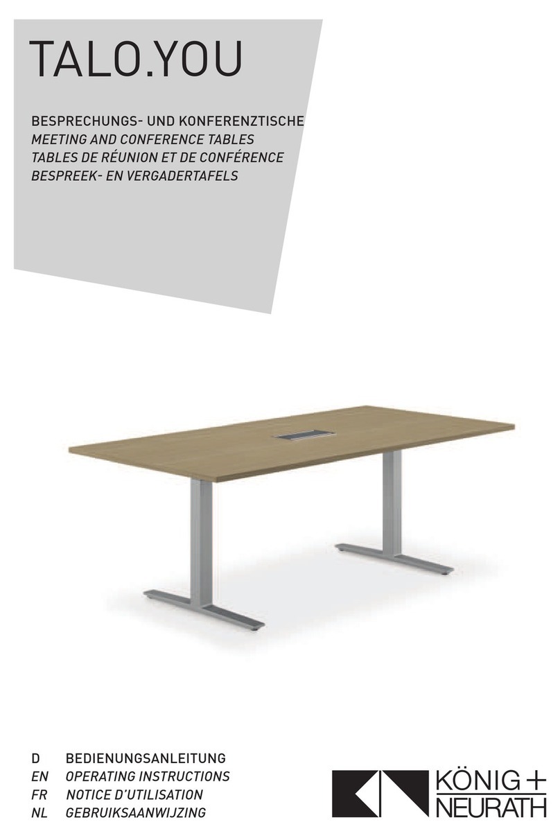 Konig + Neurath TALO.YOU operating instructions Konig + Neurath TALO.YOU operating instructions