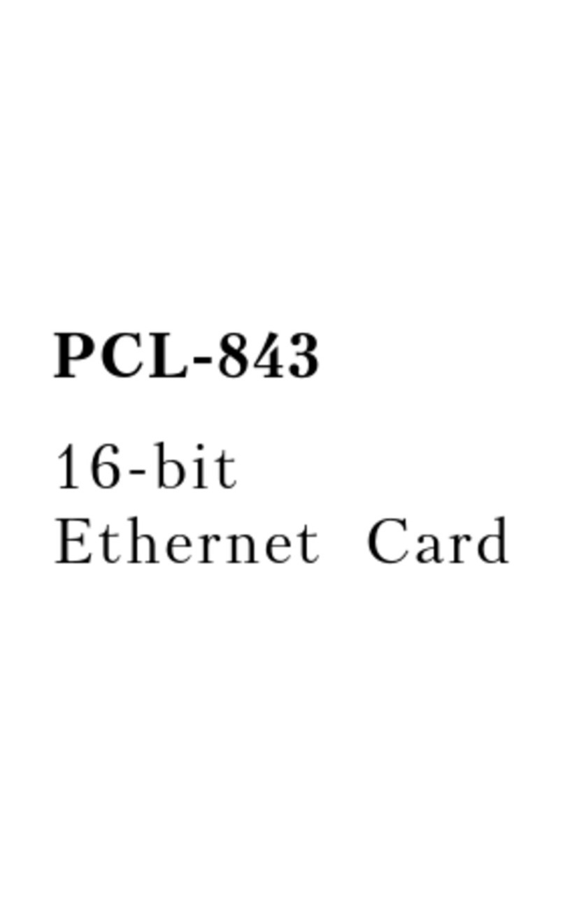 Advantech PCL-843 manual