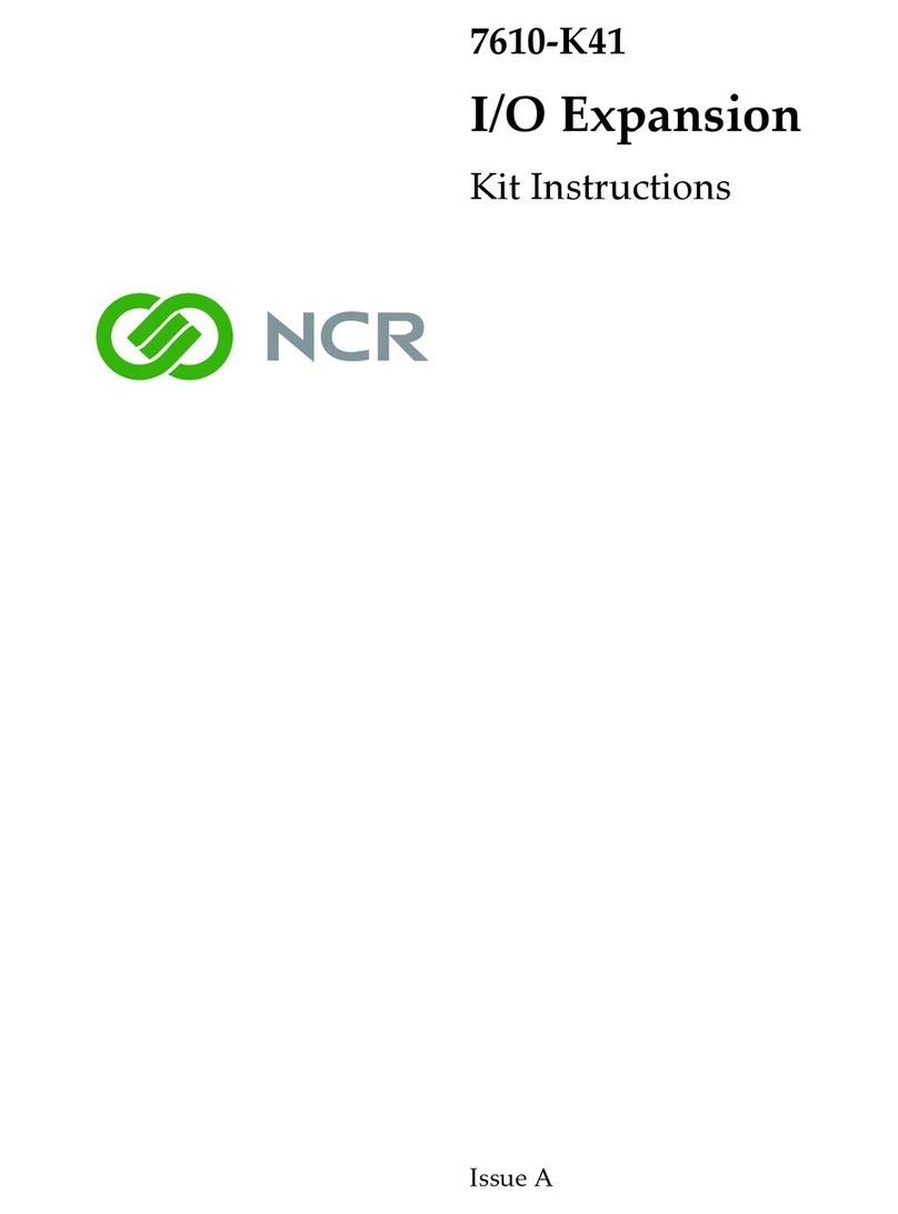 NCR 7610-K41 instructions