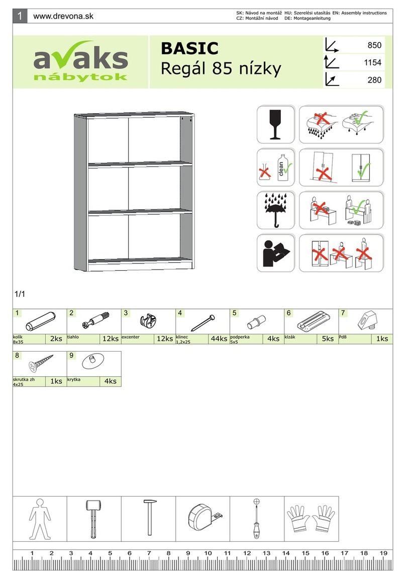 DREVONA Avaks Basic Assembly instructions