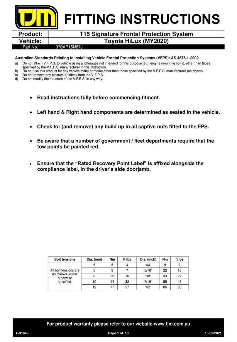 TJM T15 User manual