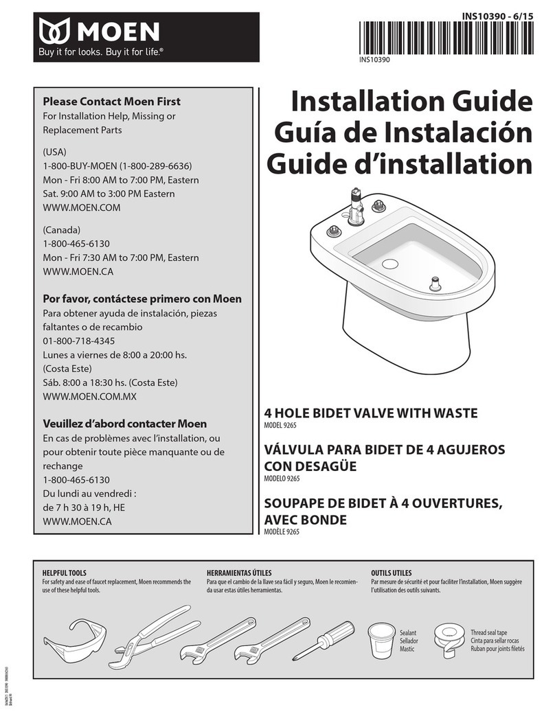 Moen 9265 installation guide