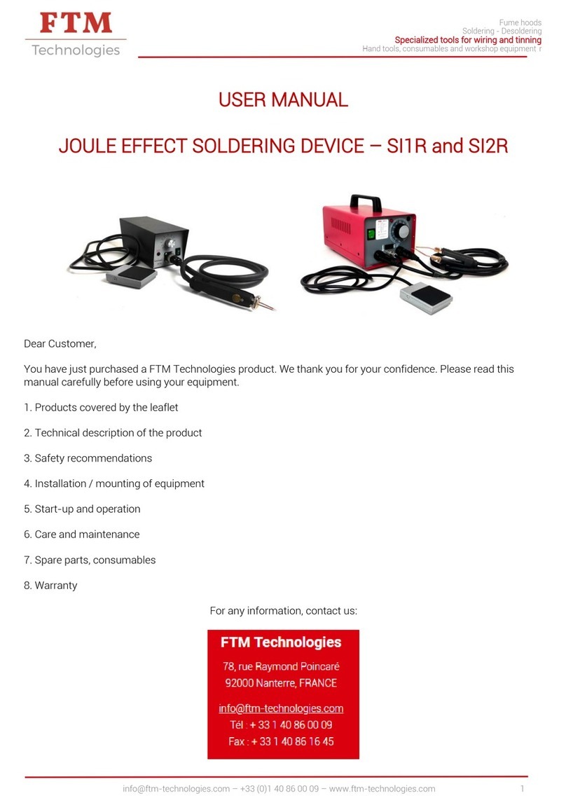FTM Technologies SI1R user manual