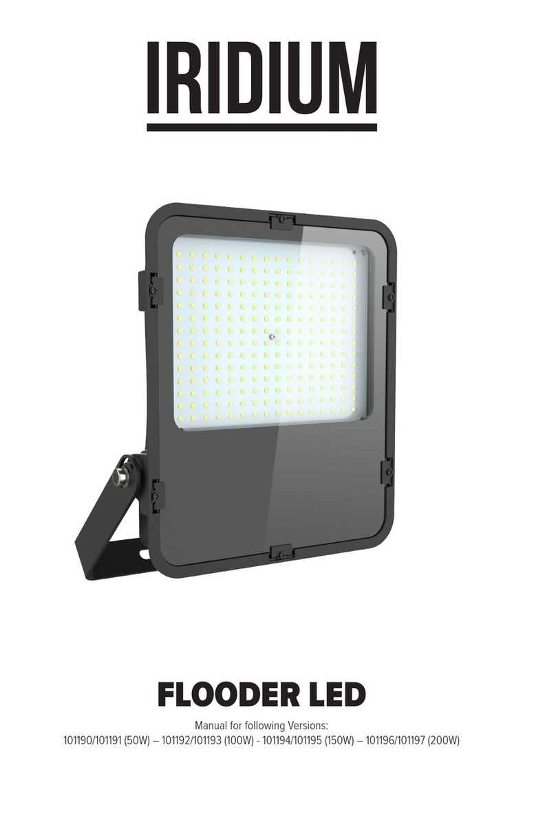 Iridium FLOODER LED manual