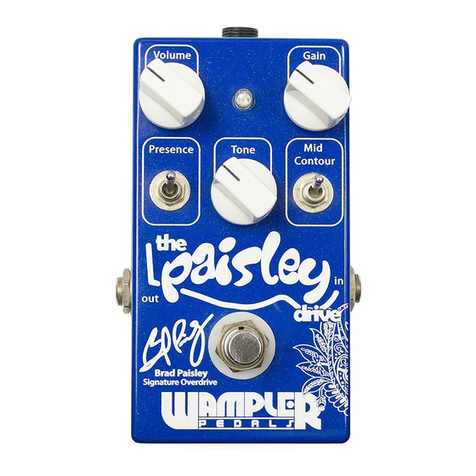 Wampler the paisley drive User manual