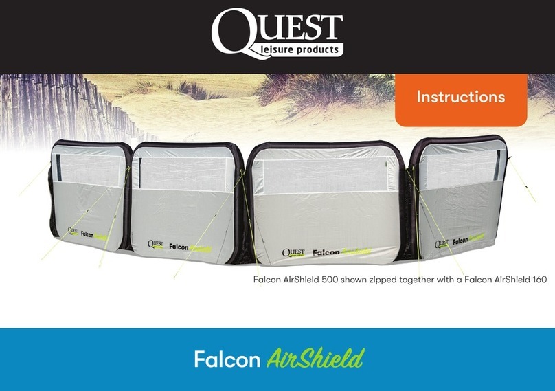 Quest Leisure Products Falcon AirShield 500 instructions Quest Leisure Products Falcon AirShield 500 instructions