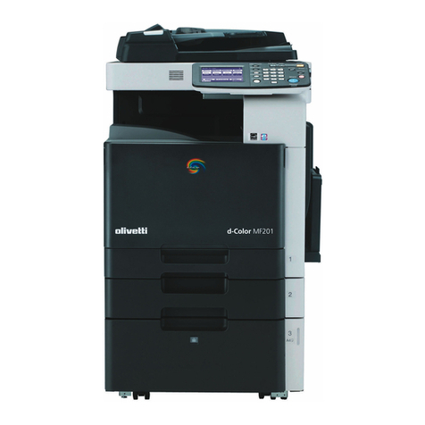 Olivetti d-Color MF201 manual