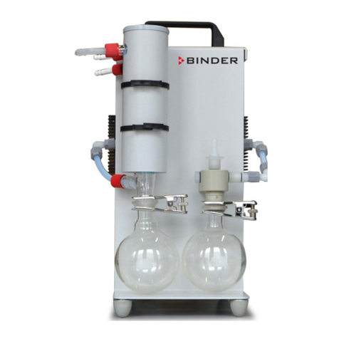 Binder VAP 5 operating manual
