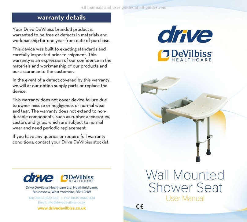 Drive DeVilbiss Healthcare SWALL001 user manual Drive DeVilbiss Healthcare SWALL001 user manual