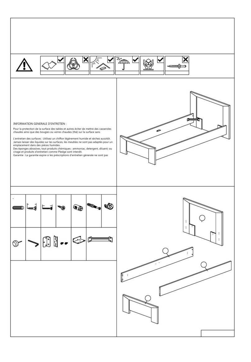 emob ELVIS BED-LIT 90 45-3679C-S5V Assembly instruction emob ELVIS BED-LIT 90 45-3679C-S5V Assembly instruction