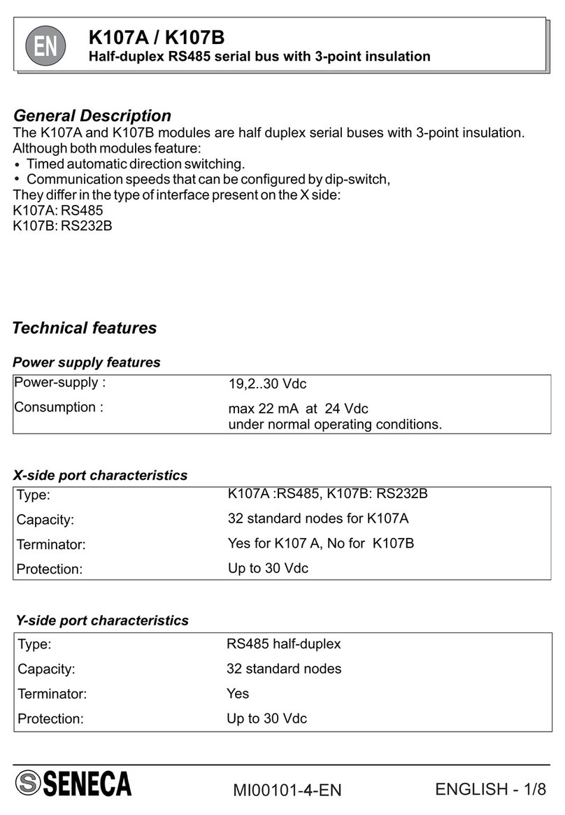 Seneca K107A quick start guide