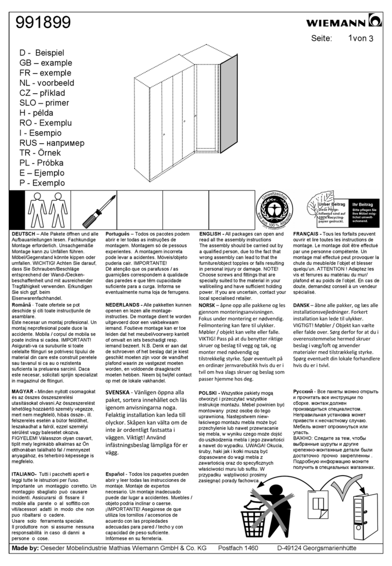 WIEMANN 991899 quick start guide