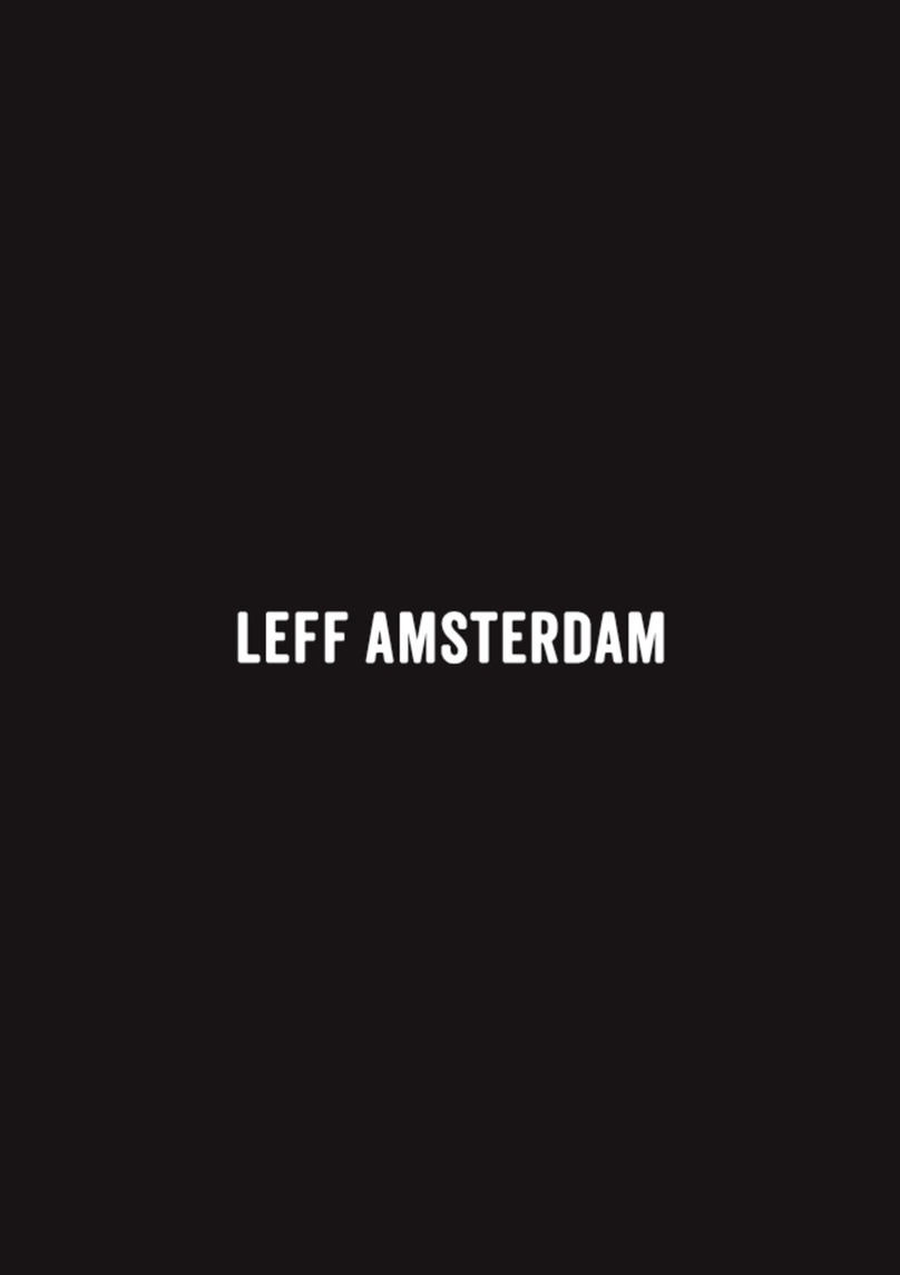 LEFF amsterdam brick Manual and warranty