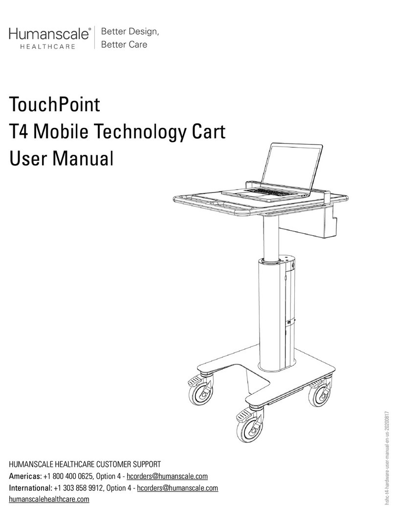 Humanscale TouchPoint T4 User manual