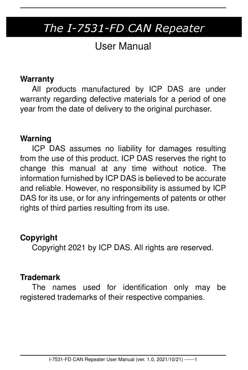 ICP DAS USA I-7531-FD user manual