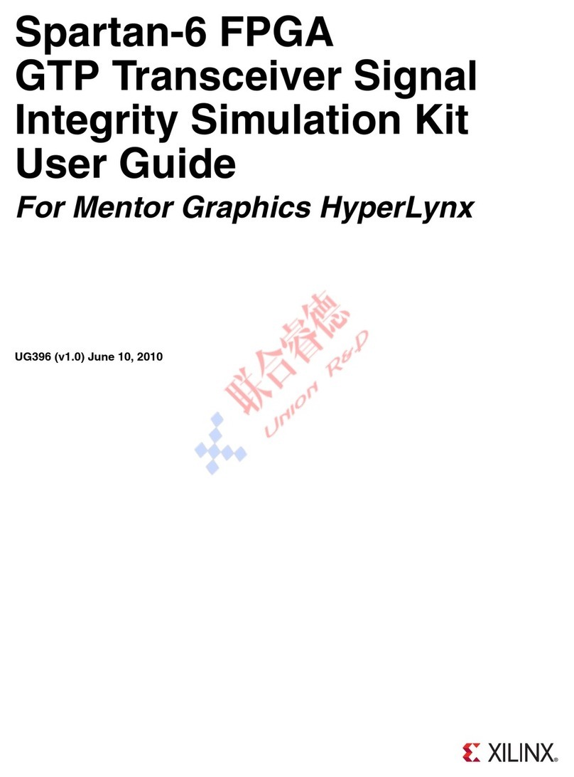 Xilinx Spartan-6 FPGA Series User manual