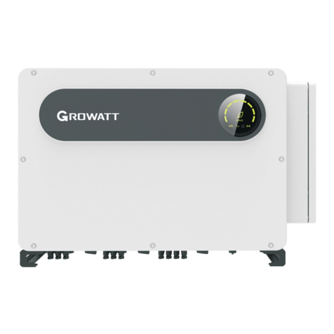 Growatt MAX 100KTL3-X LV Installation & operation manual Growatt MAX 100KTL3-X LV Installation & operation manual