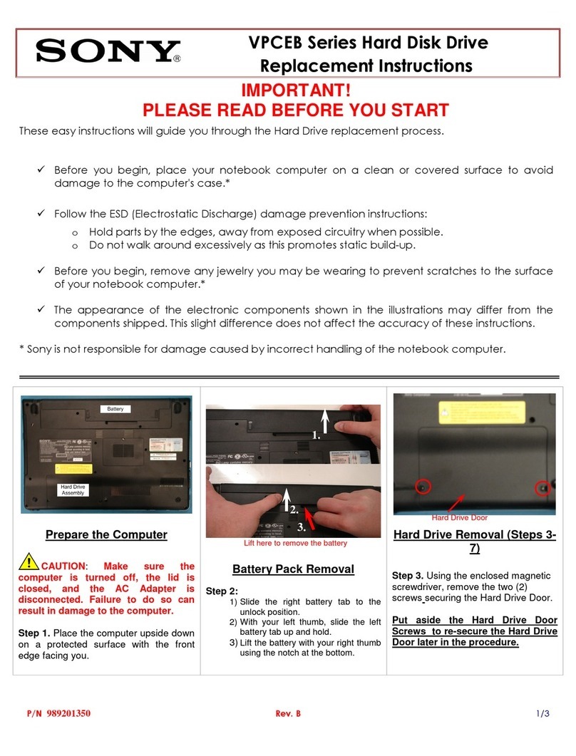 Sony VPCEB Series Guide