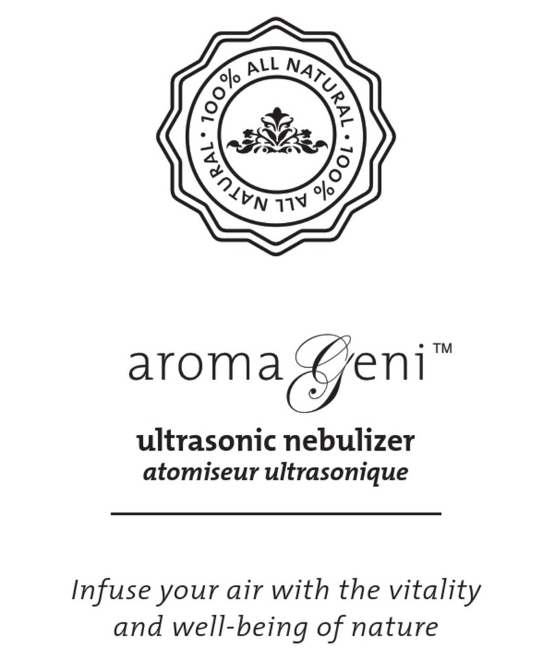Saje aromaGeni manual