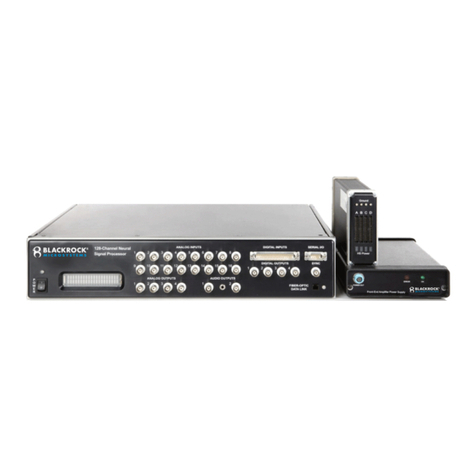 Blackrock Microsystems NeuroPort Instructions for use