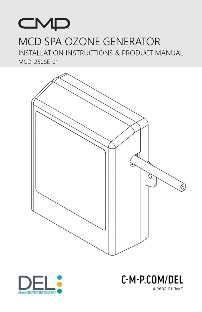 DEL CMP MCD-250SE-01 INSTALLATION INSTRUCTIONS & PRODUCT MANUAL DEL CMP MCD-250SE-01 INSTALLATION INSTRUCTIONS & PRODUCT MANUAL