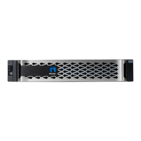 NetApp FAS2700 Series User manual NetApp FAS2700 Series User manual