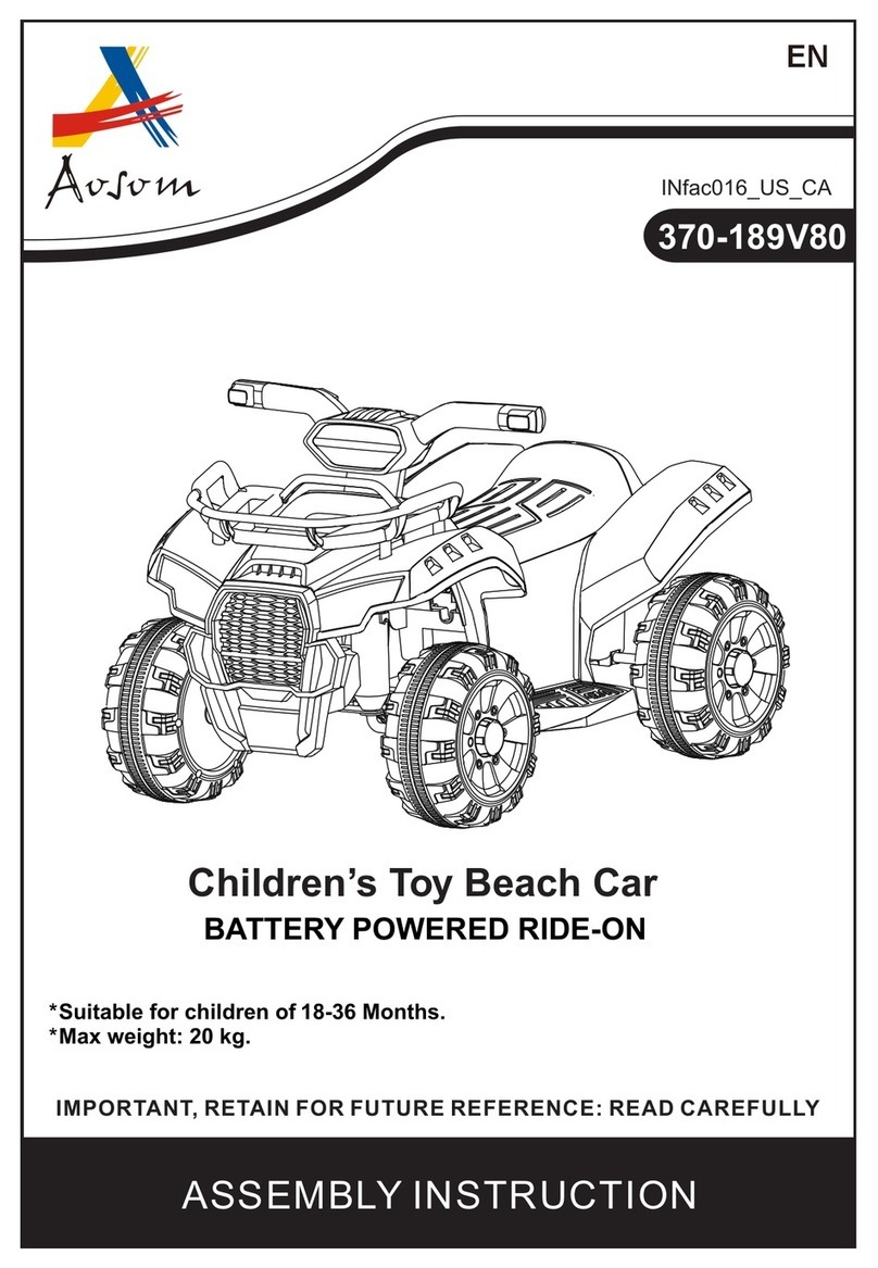 Aosom 370-189V80 Assembly instruction