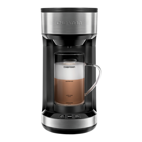 Chefman FROTH + BREW User manual