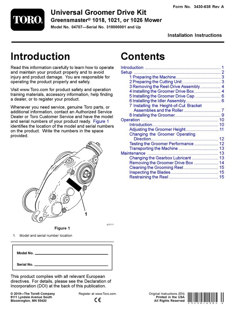 Toro 04707 installation instructions