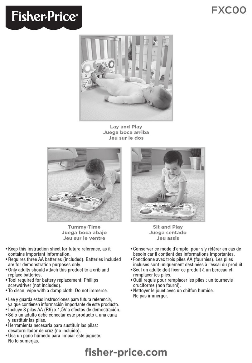 Fisher-Price FXC00 User manual Fisher-Price FXC00 User manual