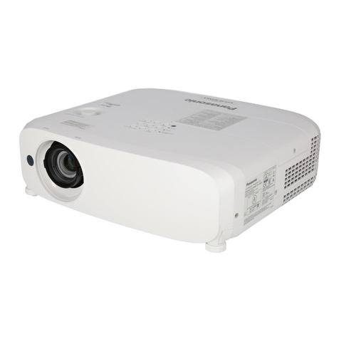 Panasonic PT-VZ570 Service manual