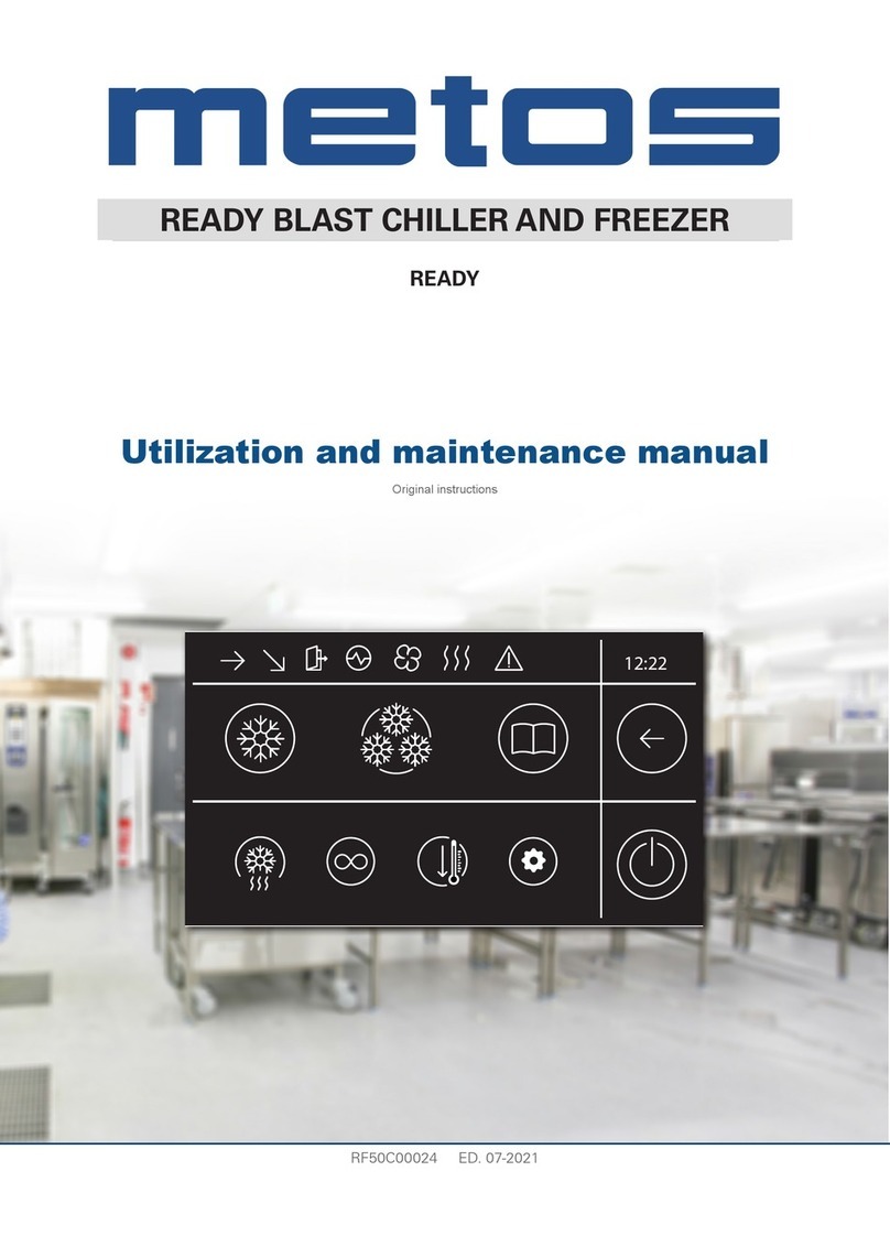 Metos 051R Installation, Utilization and Maintenance Manual